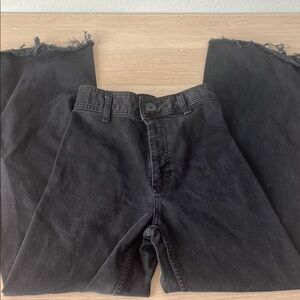 Black Marine Straight Jeans